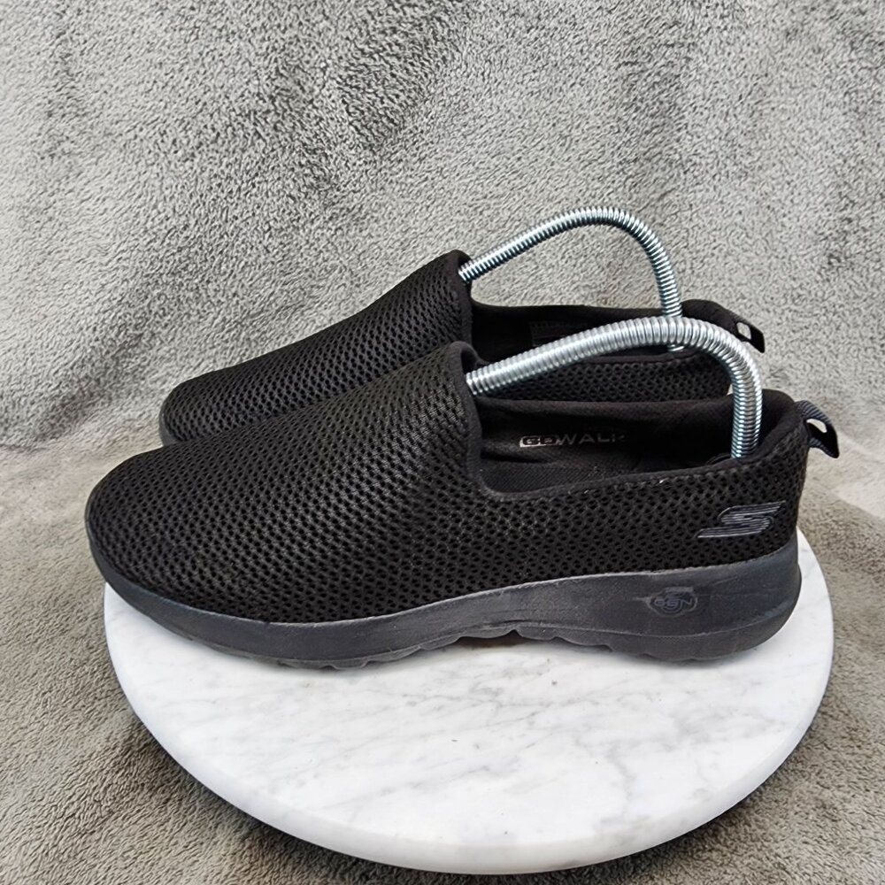 Skechers Shoes Womens Size 8 Go Walk Black Slip On Sneakers *GUC*